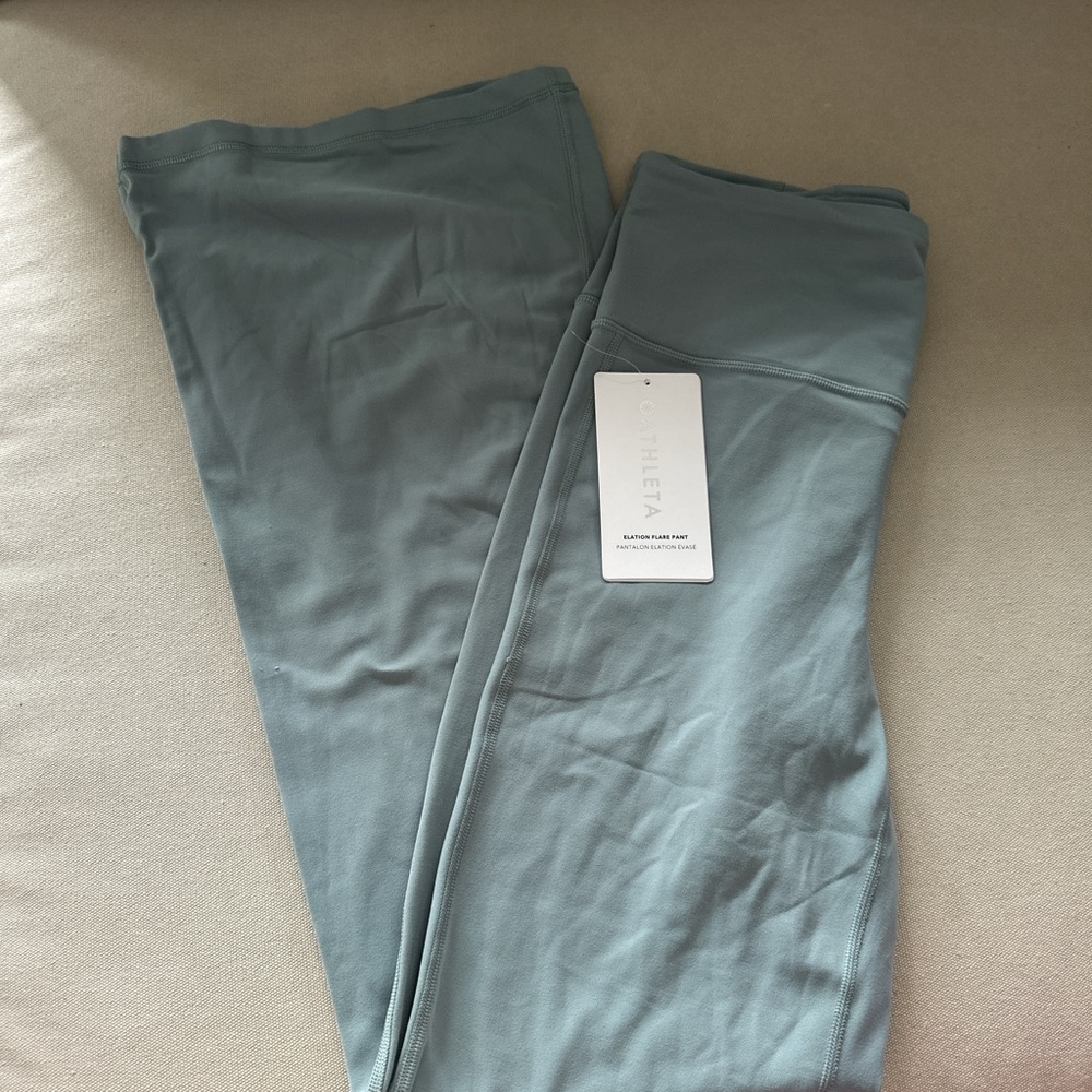 Athleta Gray Elation Flare Pants